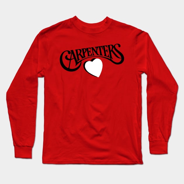 Vintage Retro Love The Carpenters Long Sleeve T-Shirt by Native Culture